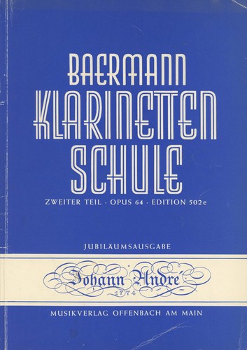 Baermann klarinetten - baermann,