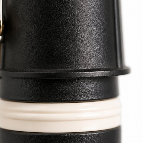 Schwarze klarinette ohne - klarinette,