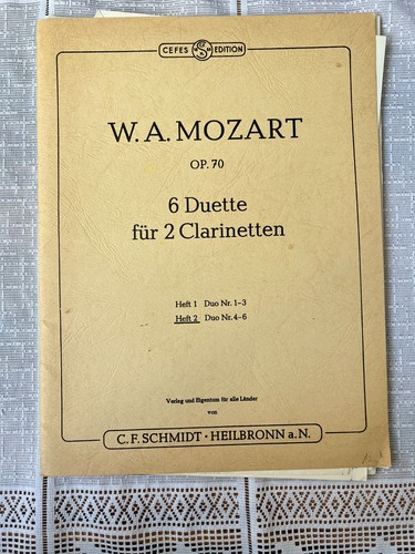 Konvolut alte klarinetten - konvolut,