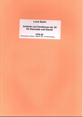 Andante und variationen 93 - op.,